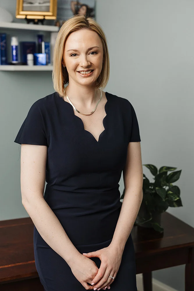Female Boston Plastic Surgeon Dr. Alannah Phelan at her office