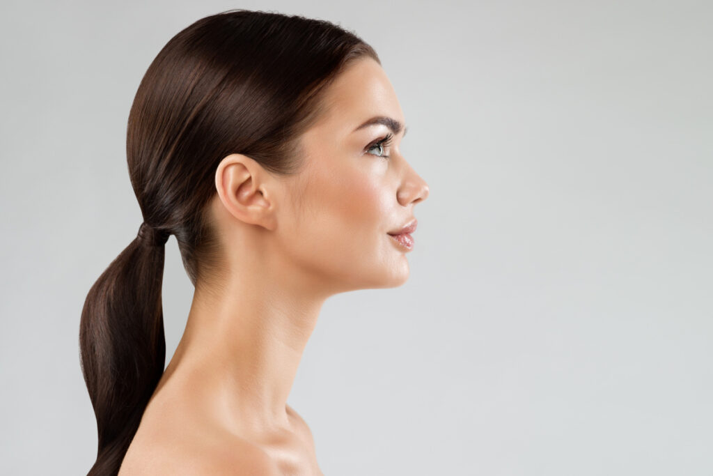 Female earlobe repair model